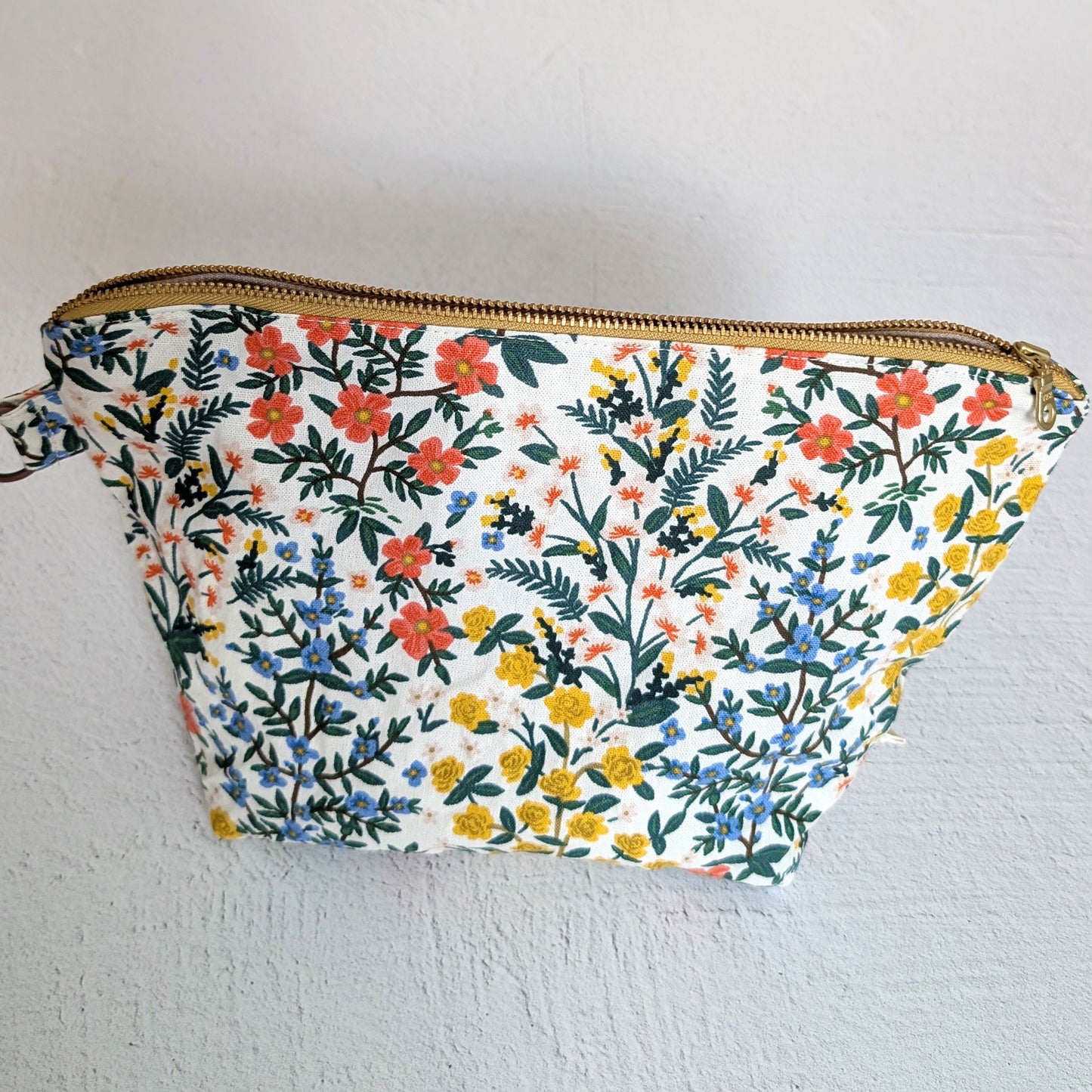 Zipper Pouch - Floral Rifle Paper Co Fabric