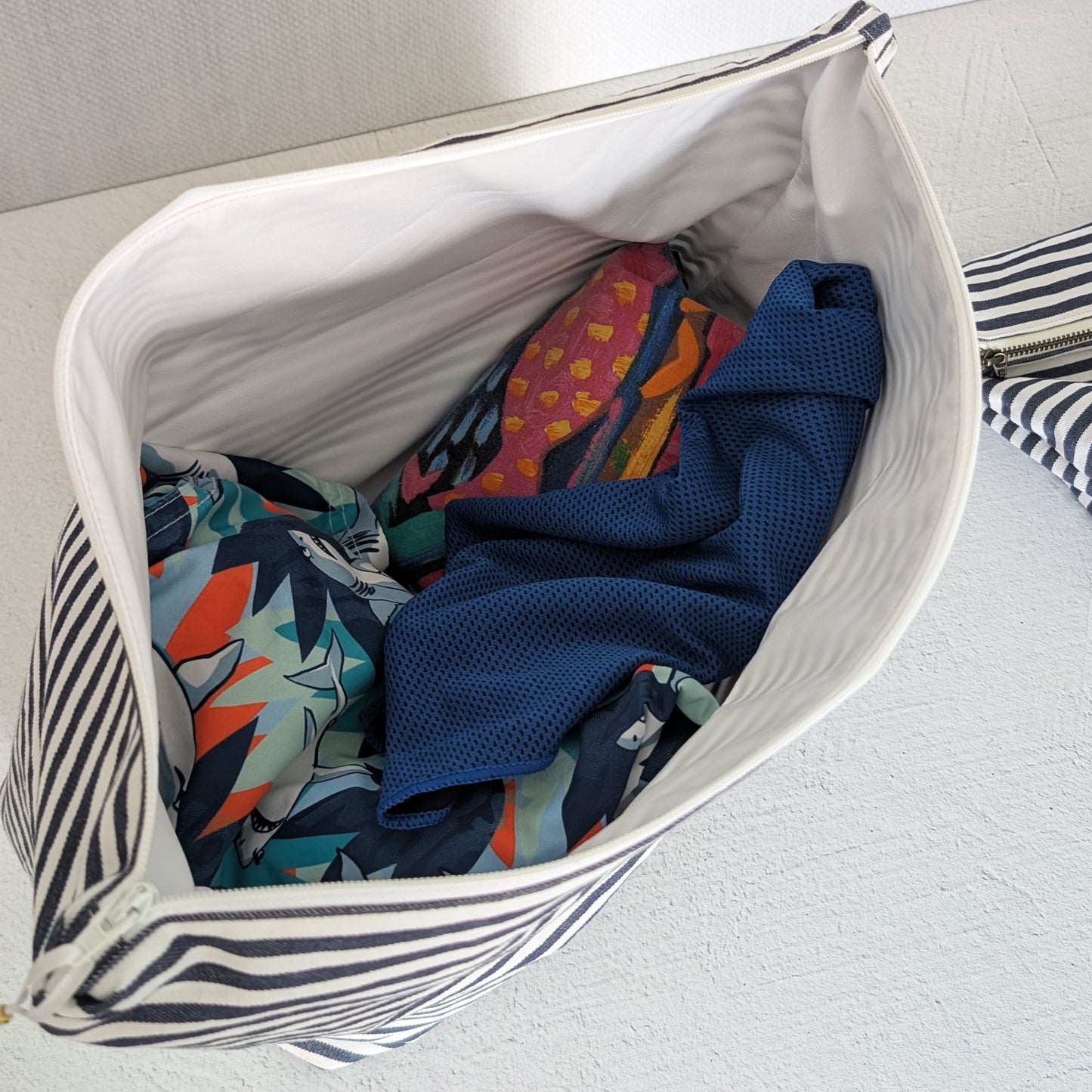 Navy Stripes - Wetbags